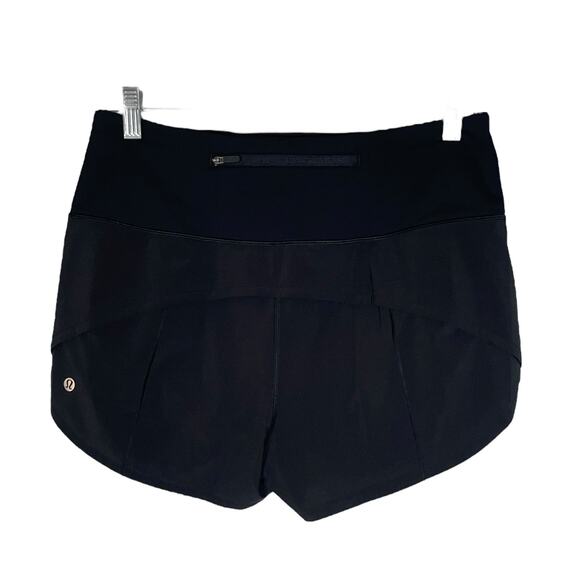 Lululemon Black Running Shorts        Size: 8 - Picture 2 of 3